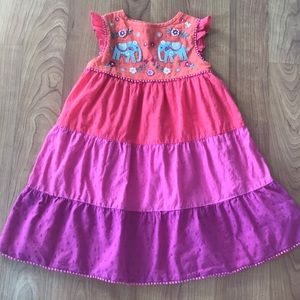 Mini Boden elephant Dress